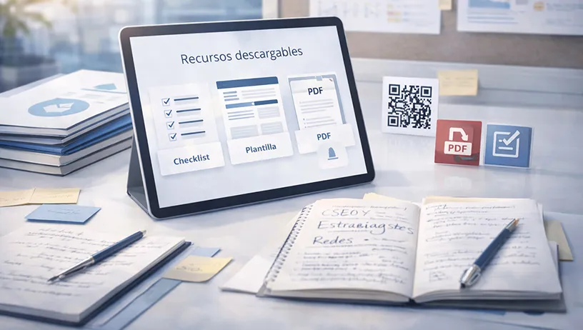 Plantillas y materiales – Recursos